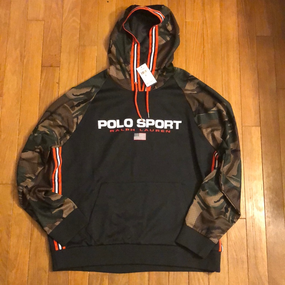 Polo Sport Ralph Lauren Hoodie Sweatshirt Camo